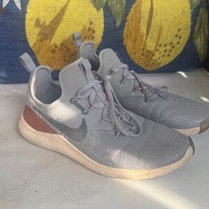 Nike Gray and Rust Sneakers